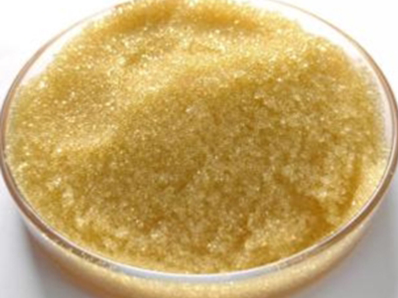 Strongly acidic cation Gel